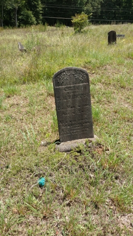 Celia wife of H.H. Hunter Died 03-28-1828 age 51 years