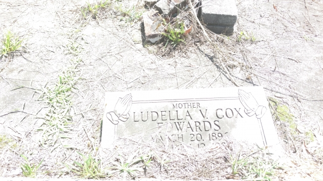 Mother Ludella V. Cox Edwards born 03-20-1896