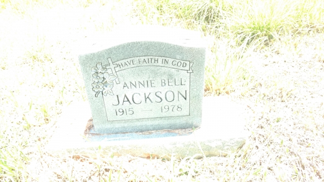 Annie Bell Jackson 1915-1978